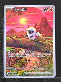 Carte Pokemon Pyronille 099/086 EV10.5 Foudre Noire BLK - Image 1