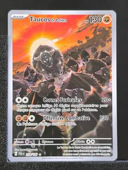 Carte Pokemon Tauros de Paldea 218/193 EV2 Evolutions de Paldea PAL FR - Image 1