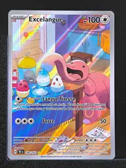 Carte Pokemon Excelangue 180/162 AR EV5 Forces Temporelles TEF - Image 1