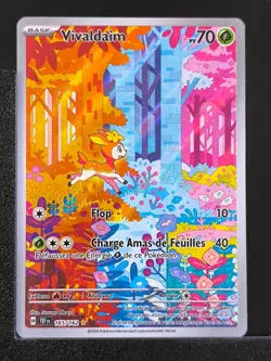 Carte Pokemon Vivaldaim 165/162 AR EV5 Forces Temporelles TEF - Image 1