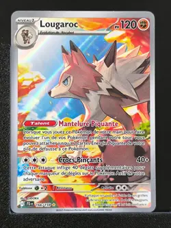 Carte Pokemon Lougaroc 166/159 EV9 Aventures Ensemble JTG - Image 1