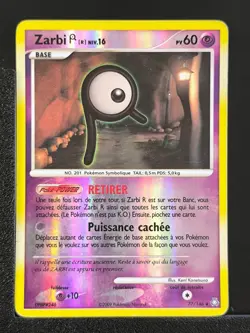 Carte Pokemon Zarbi 77/146 Reverse Eveil Des Legendes Diamant et Perle DP - Image 1