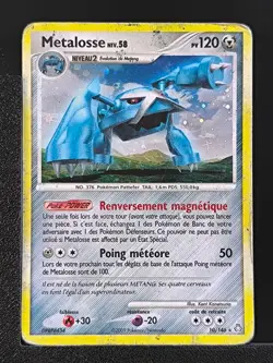 Carte Pokemon Metalosse 10/146 Holo Eveil Des Legendes Diamant et Perle DP - Image 1