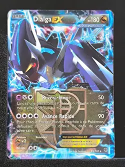 Carte Pokemon Dialga EX 65/101 Noir & Blanc NB Explosion Plasma FR - Image 1