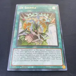 Yu-Gi-Oh! TCG EN Shuffle BLCR-EN008 Secret Rare 1st Edition Near Mint a1/ - Image 1