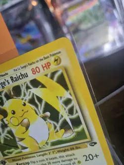 Pokemon Gym Challenge 1st Edition Holo Lt. Surge's Raichu Card 11/132 - Image 4