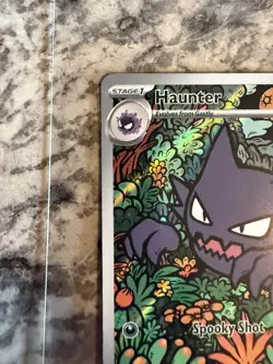 Haunter 027 Black Star Promo Illustration Rare Pokemon Mega Battle Deck Card NM - Image 2
