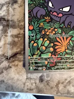 Haunter 027 Black Star Promo Illustration Rare Pokemon Mega Battle Deck Card NM - Image 4