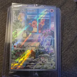 Pokemon Charmander Holo Promo SVP 044 Scarlet & Violet 60 HP 30 Attack Card - Image 1