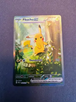 Ascended Heroes Forest Pikachu Ex #276/217 NM SIR Pokemon Card - Image 1