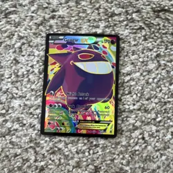 Pokemon Gengar EX Full Art Ultra Rare Holo 170 HP XY Phantom Forces Card 114/119 - Image 1
