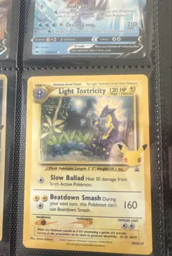 Light Toxtricity SWSH137 SWSH: Sword & Shield Promo Cards Holo - Image 1