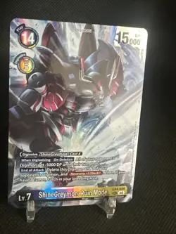 Digimon Card Game ShineGreymon: Ruin Mode (Reprint) Generation EX4-074 - Image 3