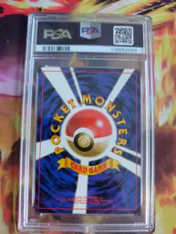 Pokemon Card Brock's Zubat Leaders Stadium Japanese Gym heroes 1998 PSA 9 - Image 5