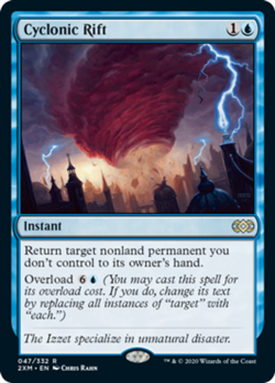 Mint/Near-Mint, English - 1 x MTG Cyclonic Rift Double Masters - Image 1