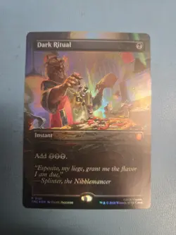 Magic The Gathering - Ninja Turtles Dark Ritual Splinter Foil MTG TMNT TMT EDH - Image 1