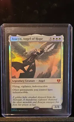Avacyn, Angel of Hope Commander Masters Foil - Image 5