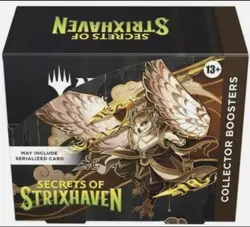 MAGIC THE GATHERING SECRETS OF STRIXHAVEN COLLECTOR BOOSTER BOX (SEALED ENGLISH) - Image 1