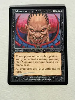 MTG FOIL Massacre Nemesis Magic the Gathering - Image 1