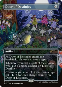 Mint/Near-Mint, English - 1 x MTG Door of Destinies - 1631 - Foil Secret Lair Dr - Image 1