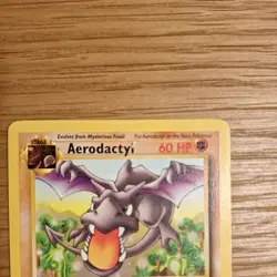 1st Edition Aerodactyl 16/62 Fossil Set Pokemon Card WOTC LP/Played - Image 2