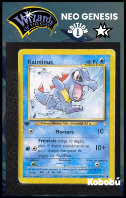 Carte Pokemon Kaiminus 80/111 Edition 1 Ed 1 Neo Genesis Wizards 1 - Image 1