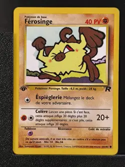 Carte Pokemon Ferosinge 61/82 Edition 1 Ed 1 Team Rocket Wizards 2 - Image 2