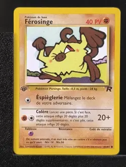 Carte Pokemon Ferosinge 61/82 Edition 1 Ed 1 Team Rocket Wizards 3 - Image 2