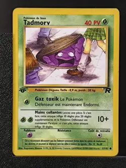 Carte Pokemon Tadmorv 57/82 Edition 1 Ed 1 Team Rocket Wizards 2 - Image 2