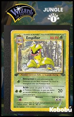 Carte Pokemon Empiflor 30/64 Edition 1 Ed 1 Jungle Wizards 2 - Image 1