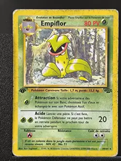 Carte Pokemon Empiflor 30/64 Edition 1 Ed 1 Jungle Wizards 2 - Image 2
