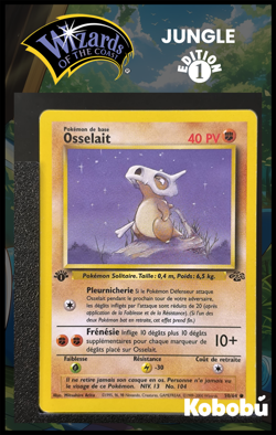 Carte Pokemon Osselait 50/64 Edition 1 Ed 1 Jungle Wizards 6 - Image 1