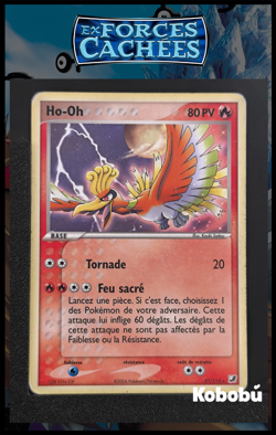 Carte Pokemon Ho-Oh 27/115 Ex Forces Cachees Bloc EX FR 1 - Image 1