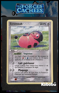 Carte Pokemon Ecremeuh 42/115 Ex Forces Cachees Bloc EX FR - Image 1