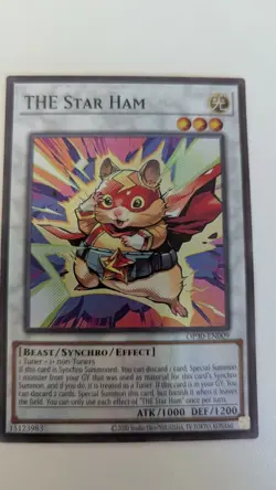 YuGiOh The Star Ham OP30-EN009 Super Rare NM - Image 1