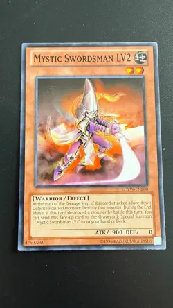 Yu-Gi-Oh! Mystic Swordsman LV2 LCYW-EN200 Mint Unlimited Edition - Image 1