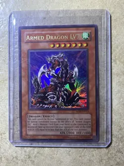Yu-Gi-Oh! Armed Dragon LV7 Soul of the Duelist SOD-EN015 Unlimited Ultra LP-NM - Image 1