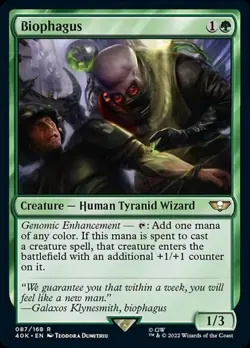 Mint/Near-Mint, English - 1 x MTG Biophagus Commander: Universe Beyond: 40,000 - Image 1