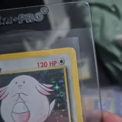 Chansey Holo 3/102 - Base Set 1999 Vintage Pokemon Card - Rare - WOTC - Image 4