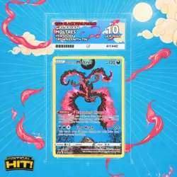 Galarian Moltres SWSH284 Crown Zenith Black Star Promo Holo ACE 10 - Image 1
