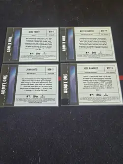 Topps 2026 Series 1 Big Ticket Players Cards Lot (23)cards No Dupes - Image 3