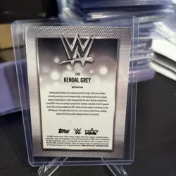 Kendal Grey 2026 Topps Chrome WWE #148 Base Trading Card Silver - Image 2