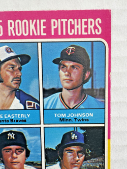 VTG 1975 O-Pee-Chee ROOKIE PITCHERS Rick Rhoden OPC Baseball Card #618 Set Break - Image 3