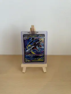 Mega Sharpedo Ex 127/094 SR Pokemon Card English Full art - Image 1