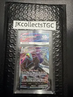 Pokemon TCG Inteleon VMAX Fusion Strike Card 079/264 Ace 10 Gem Mint - Image 1