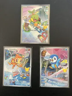 Pokemon TCG Complete First Partner Illustration Set 9/9 series 1 Promo - Image 5