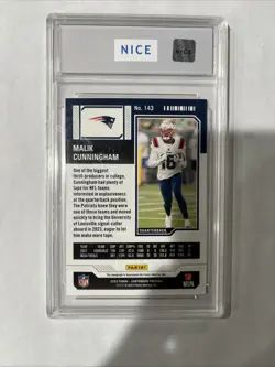 2023 Panini Contenders - Rookie Ticket Malik Cunningham #143 (AU, RC) - Image 2