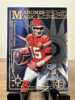 2025 Panini Icon Collection Insert Mahomes Magic MM-3 Patrick Mahomes II Chiefs - Image 1