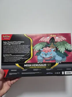 Pokemon card TCG Mega Venusaur Ex Premium Collection Box New and Sealed - Image 2