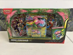 Mega Venusaur Ex Premium Collection Box Pokemon TCG Factory Sealed Brand New UK - Image 1